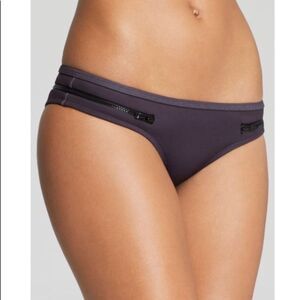 WILDFOX Zipper Cheeky Brief Hipster Bottom nwot